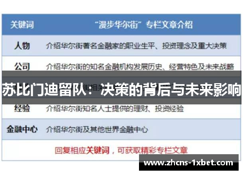 苏比门迪留队:决策的背后与未来影响 苏比门迪留队:决策的背后与未来影响